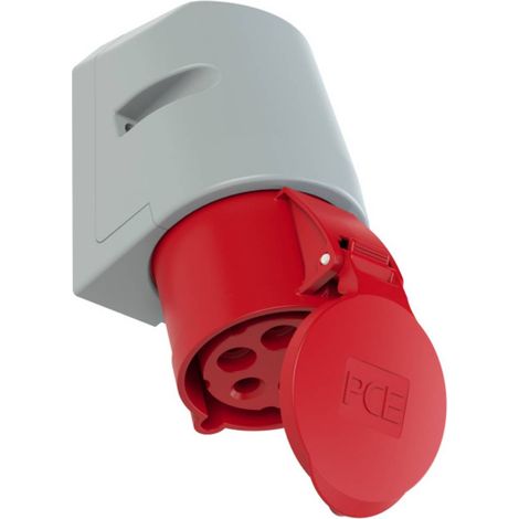 PCE 125-6tt Presa da parete CEE 32 A 5 poli 400 V 1 pz.