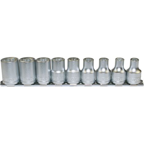 Teng M1210 M1210 Socket Clip Rail Set of 9 External TORX 1/2in Drive TENM1210 (1/3)