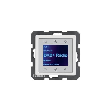 BERKER RADIO TOUCH UP DAB+ BT Q.X BLANC POLAIRE SA 30846089