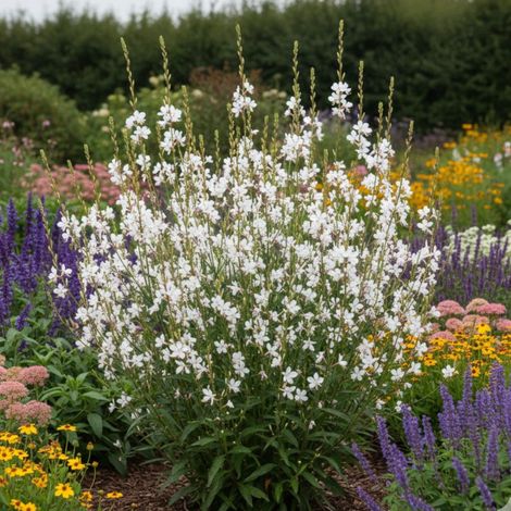 Gaura Snowstorm/Lot de 9 godets
