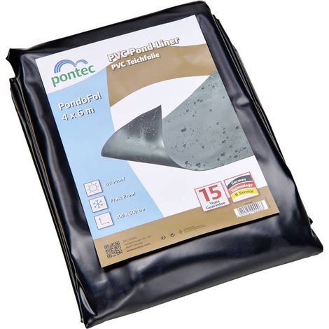 Pontec 90006 Bâche pour étang en PVC (L x l) 4 m x 6 m 1 pc(s)