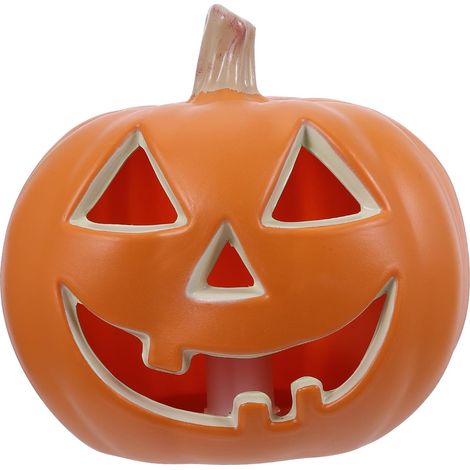 Halloween-Kürbislaternen aus Kunststoff, Figuren, hohle Deko-Kürbisse für Halloween, Gastgeschenke (1/5)