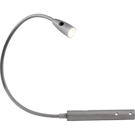 Heitronic Berta 27745 LED-Nachttischlampe LED LED fest eingebaut 1.5 W Warmweiß Silber (1/5)