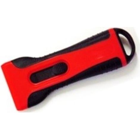 Raschietto Abs Con Grip Lama Retrattile +4Lame Set 5 Pezzi - Oreca New (1/2)