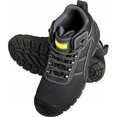 STIVALI ALLA CAVIGLIA IN NUBUCK NERO-GIALLO, S3 SRC, "40", CE, LAHTI 1 pz. (1/5)