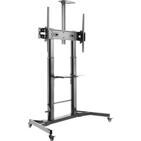 Piedistallo per monitor lcd per schermi da 60" - 100" (152 - 254 cm) carichi fino a 100 kg regolazione semplice con manovella consegna singola al di fuori della germania non è possibile, merce sfusa