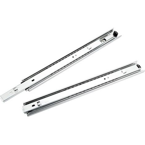 PAR GUIAS METALICAS P/CARROS RODAM.BOLAS