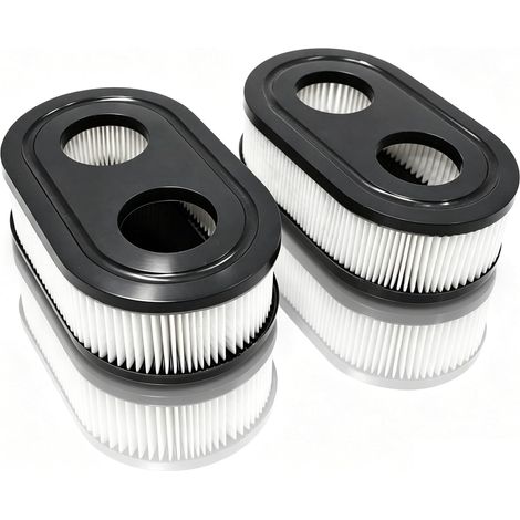 2 PCS Cartouche de filtre à air pour cartouche Briggs 798452 550EX Moteur Tondeuse à gazon Stens 102-851 Oregon 30-168 Rotary 14364 (1/5)