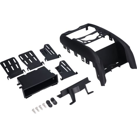 Kit Adaptateur Radio 2DIN CD DVD Cadre Garniture Tableau de Bord Remplaçant pour MINI Hatch II R56 2006-2014 (1/5)