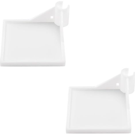Estantes de esquina para carpa de cultivo, paquete de 2, estanterías de esquina de 3,5 x 3,5 pulgadas, accesorios de barra de cultivo, estantes para carpa de cultivo, estante multifunción para carpa,  (1/5)