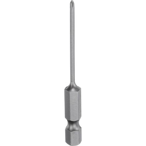 Embout De Tournevis Cruciforme 0 Ph0 2,56" (65mm) Long Acier S2 (1/5)