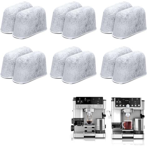 Water Filter Inserts for Luxe Cafe Accessories - Pack of 12 (1/5)