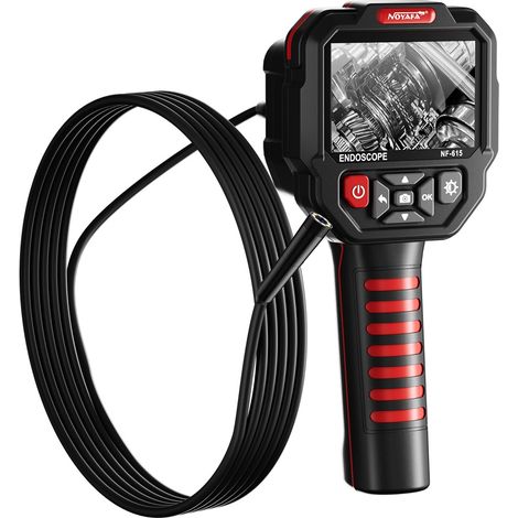 La caméra endoscopique industrielle portable NOYAFA NF-615 HD (câble flexible de 1 mètre) est dotée d'un écran IPS de 3,5 pouces, d'un indice d'étanchéité IP67, d'une résolution 1080P et d'un câble fl (1/5)
