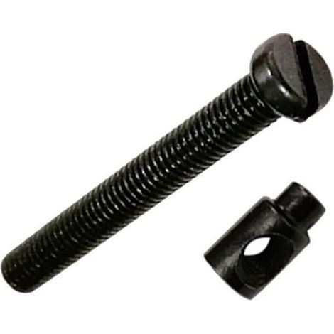 5 pièces barre tendeur de chane vis de réglage pour trononneuse électrique 405 5016 pièces de trononneuse jardin remplacer tendeur vis de réglage (1/4)