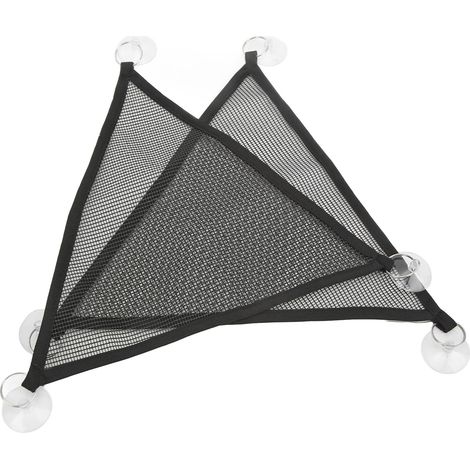 2 Pièces Hamac triangulaire pour Dragon Barbu, Hamac Doux Remplaçable pour Reptiles et Hamsters avec Ventouses (1/5)