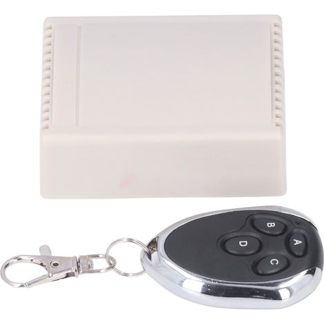 Kit émetteur de télécommande pour module de relais à code tournant 4 canaux 433 MHz 12 V CC (1/5)