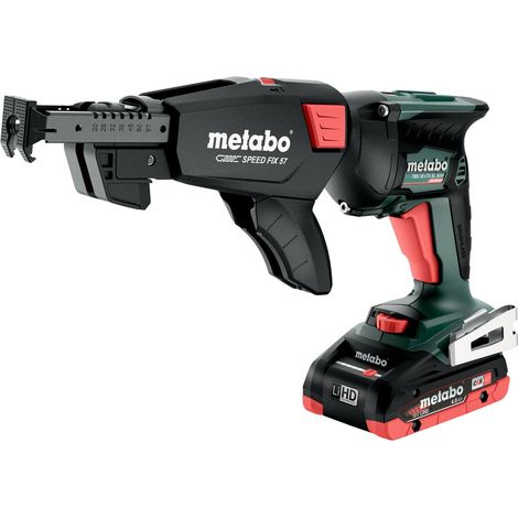 Metabo Akku-Trockenbauschrauber TBS 18 LTX BL 5000, metaBOX 145 L, 18V 2x4Ah LiHD + ASC 55