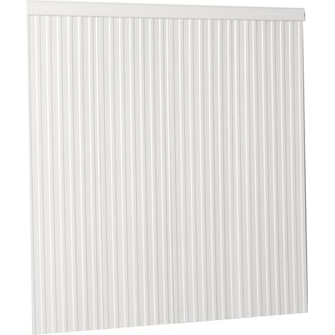 Kit de moulures murales, panneaux de lambris, polystyrène léger peinturable, pose facile, moulures murales larges et fines pour décoration intérieure salon, chambre, maison, blanc (197 x 98 cm) (1/5)
