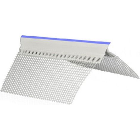 Paraspigolo Pvc Con Rete E Gocciolatoio 250 Cm - 26 Pz (1/2)