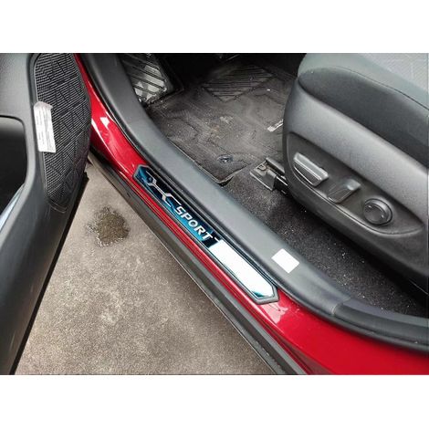 Accessoires automobiles : Plaque de seuil de porte pour Toyota Corolla 2022-2025, protection de seuil de porte ( ) (1/5)