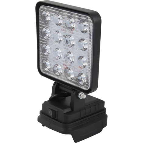 18V kabelloser LED-Fluter mit superhellem Lithium-Akku, Außen-Sicherheitsstrahler für BL1830, 1840 und 1850