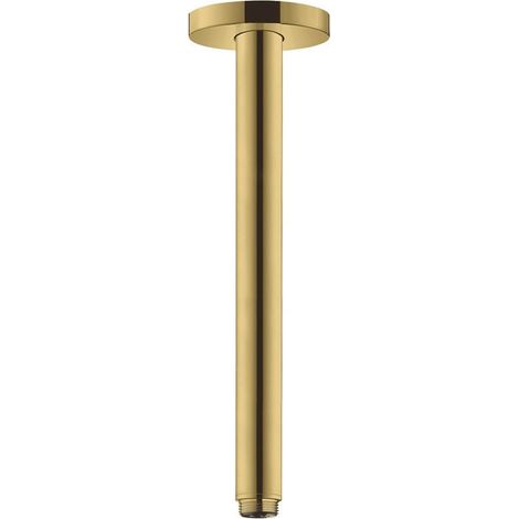 Bras de douche S 300 mm plafond M 1/2aspect doré poli
