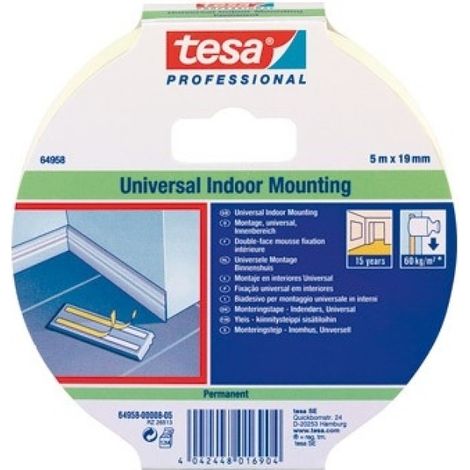 Cinta doble cara mounting pro universal interiores 5 m x 19 (1/3)