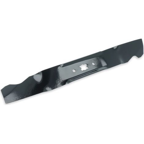 vhbw Replacement Blade compatible with Terradena PM 460 OHV, PM 460 WBS, PM 460 WOHV, PM 460 BS Cordless Lawnmower - Cutter Blade, Black, metal (1/4)