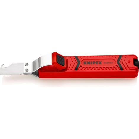 KNIPEX 16 20 165 SB Utensile spelacavi con lama di resistenza corpo in resina sintetica antiurto 165 mm (1/8)