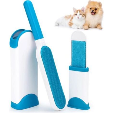 Brosse à poils d'animaux, utilisée pour enlever les poils d'animaux, le canapé, etc., peut également être utilisée comme brosse à vêtements. (1/5)