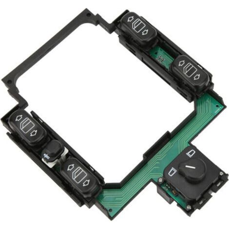 Elektrischer Fensterheberknopf Fahrerseite 2028208210, kompatibel mit Mercedes-Benz C36 AMG 1995-1997 (1/4)