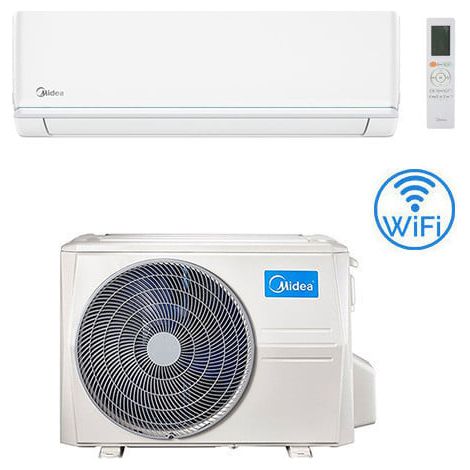 Midea – Climatiseur monobloc 18000 BTU – Technologie inverter – Classe A++/A+ – Fonction Super Cool – Nettoyage automatique à 56°C (1/5)