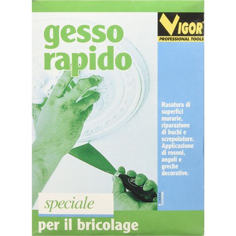 Gesso Rapido Vigor In Scatola 1 Kg conf. 10Pz (1/5)