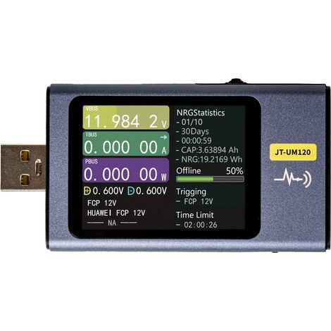 Joy-it JT-UM120 Multimètre USB C071742 (1/5)