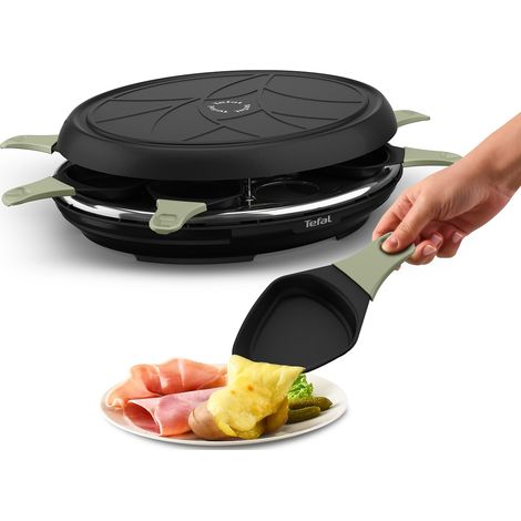 Tefal Appareil à raclette moderne noir 945 W design ovale (1/4)