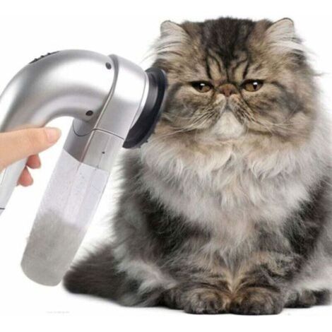 Brosse de nettoyage électrique pour poils d'animaux domestiques pour chiens et chats - Outil de toilettage (1/3)