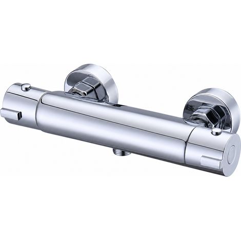 Mitigeur Thermostatique Encastrable en Laiton pour Douche 38 °C (1/5)