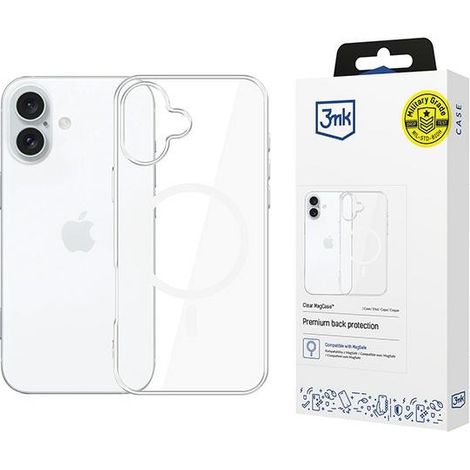 Apple iPhone 16 - 3mk Clear MagCase