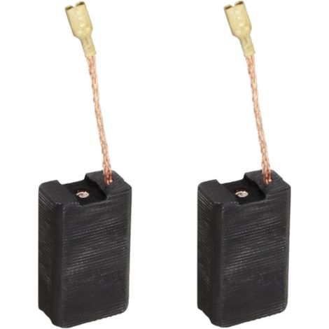 2x Trade-Shop Motorkohlen Kohlebürsten Schleifkohlen 7x12x20mm kompatibel mit Parkside PWS 230 C3 Winkelschleifer / mit Auto Stop