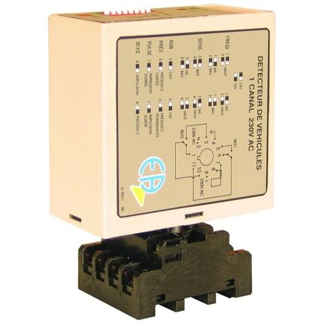 Amplificateur de boucle magnétique 24V - 1 contact DEMA1C24