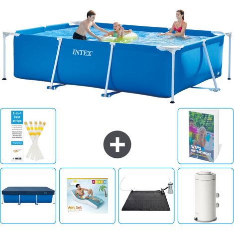 Rechteckiger Frame Pool - 300x200x75 cm - 7-teilig S70