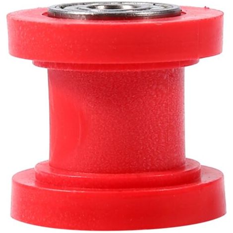 Jeffergarden Galet tendeur de chaîne de 8 mm de diamètre intérieur pour moto tout-terrain chinoise (pit bike), rouge-DOU