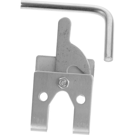 Dog Cage Door Latch, Stainless Steel Replacement Door Latch for Kennel (1/5)