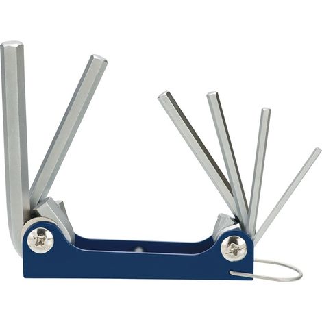 TECWERK Schraubendrehersatz 7-tlg.Handklapphalter SW 1,5-6mm S2-Stahl TECWERK