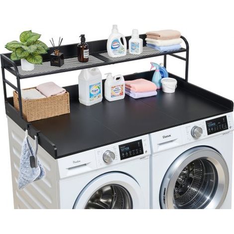 Comptoir pour Lave Linge et Sèche Linge avec Étagère (1/5)