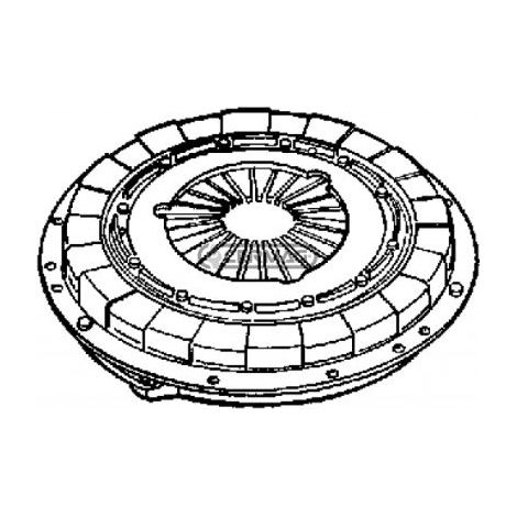 Embrague monoplato con muelles para tractor agrícola 330 BERTOLINI 15331