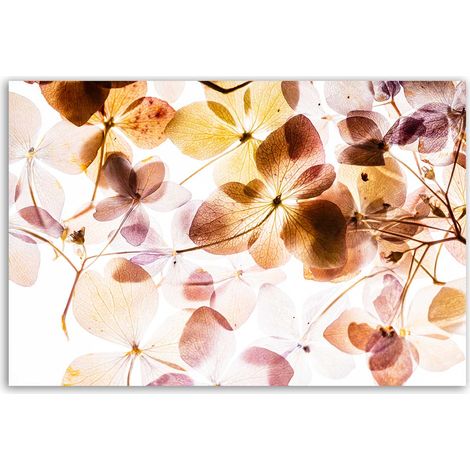 Tableau fleurs translucides pastel (1/5)