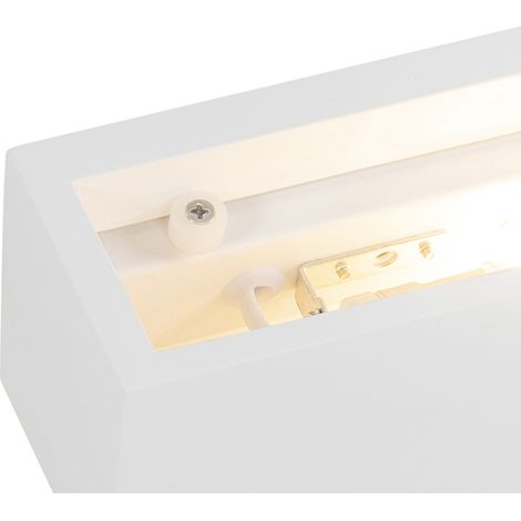 Moderne Wandlampe weiß - Santino Novo