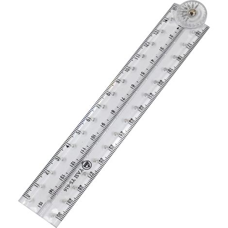3 règles pliables transparentes et flexibles, 30 cm, pour (1/5)