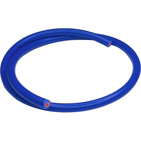 Fil à bougie diamètre 7mm longueur 2m bleu cable cuivre tondeuse tracteur remorque voiture
